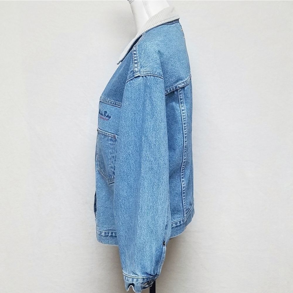 VINTAGE Union Bay Corduroy Oversized Denim Jacket - Picture 9 of 14